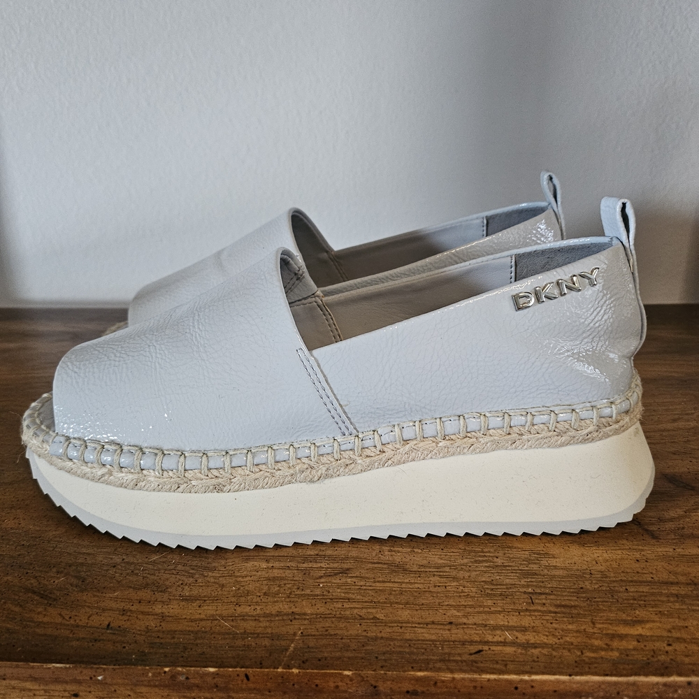 DKNY  Orza Platform Espadrille Sky Blue